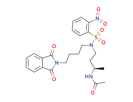 Acetamide,
N-[(1R)-3-[[4-(1,3-dihydro-1,3-dioxo-2H-isoindol-2-yl)butyl][(2-nitrophen
yl)sulfonyl]amino]-1-methylpropyl]-