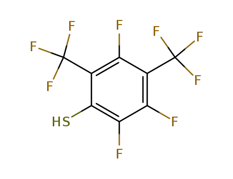 Benzenethiol, 2,3,5-trifluoro-4,6-bis(trifluoromethyl)-