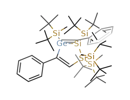 1,2-Disila-5-germabicyclo[3.2.0]hepta-3,6-diene,
1,2,2,5-tetrakis[bis(1,1-dimethylethyl)methylsilyl]-4,7-diphenyl-