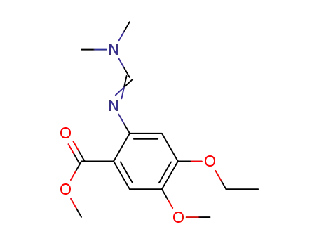 Methyl 4-ethoxy-5-methoxy-2-(dimethylaminomethyleneamino)benzoate