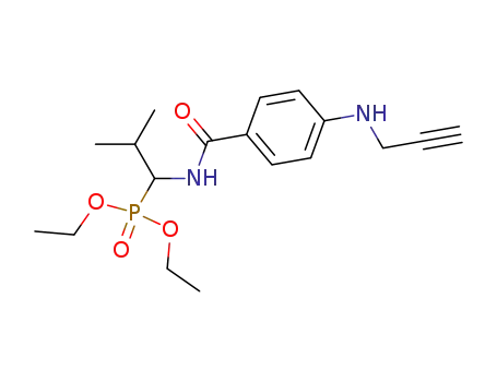 Phosphonic acid,
[2-methyl-1-[[4-(2-propynylamino)benzoyl]amino]propyl]-, diethyl ester