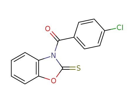 2(3H)-Benzoxazolethione, 3-(4-chlorobenzoyl)-