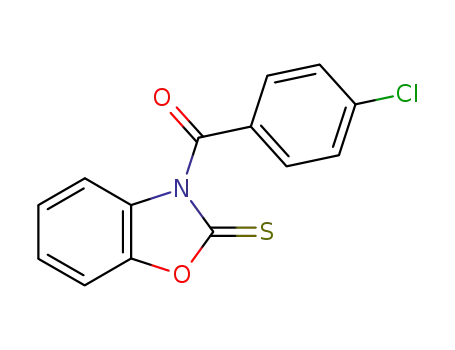 (4-Chlorophenyl)(2-sulfanylidene-1,3-benzoxazol-3(2H)-yl)methanone