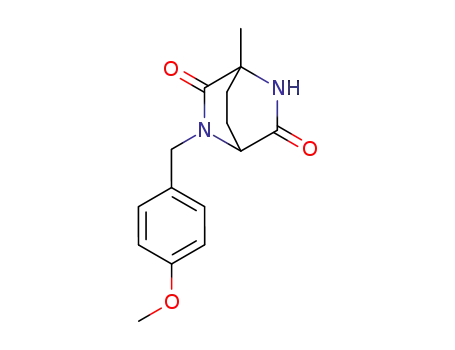 5-(4-methoxybenzyl)-1-methyl-2,5-diazabicyclo[2.2.2]octane-3,6-dione