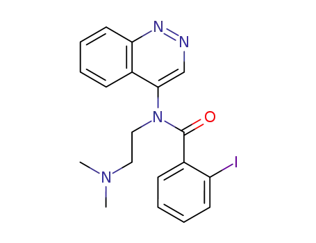 N-(cinnolin-4-yl)-N-[(2-N,N-dimethylamino)ethyl]-2-iodobenzamide