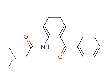 Acetamide, N-(2-benzoylphenyl)-2-(dimethylamino)-
