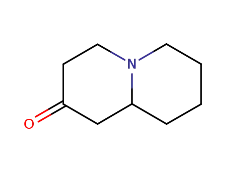 Molecular Structure of 13748-03-3 (hexahydro-1H-quinolizin-2(6H)-one)