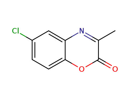 Molecular Structure of 7653-59-0 (2H-1,4-Benzoxazin-2-one, 6-chloro-3-methyl-)