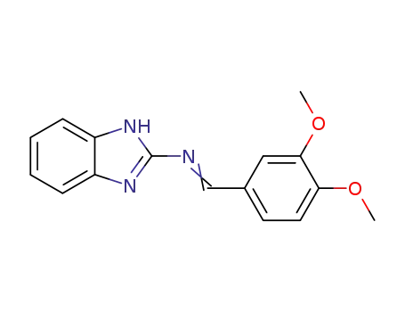 2-[(3,4-dimethoxybenzylidene)amino]-1H-benzimidazole