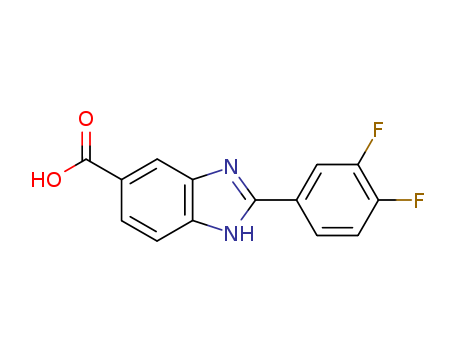 2-(3,4-Difluoro-phenyl)-1H-benzimidazole-5-carboxylic acid