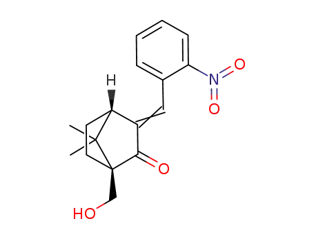 (1R,4S)-3-(2-nitrophenyl)methylene-1-hydroxymethyl-7,7-dimethylbicyclo[2.2.1]heptan-2-one