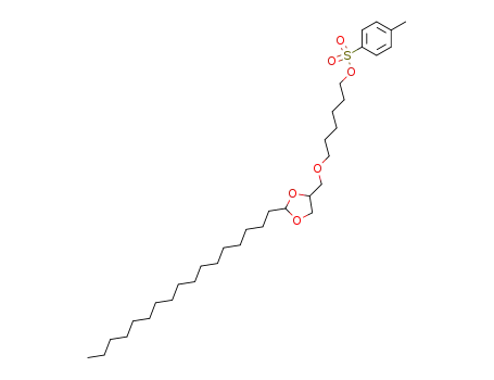 Toluene-4-sulfonic acid 6-(2-heptadecyl-[1,3]dioxolan-4-ylmethoxy)-hexyl ester