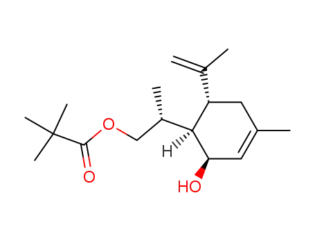2,2-Dimethyl-propionic acid (R)-2-((1R,2S,6R)-2-hydroxy-6-isopropenyl-4-methyl-cyclohex-3-enyl)-propyl ester