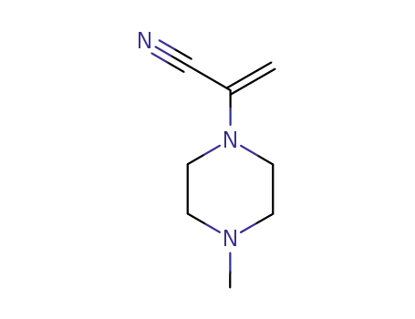 1-Piperazineacetonitrile,  4-methyl--alpha--methylene-