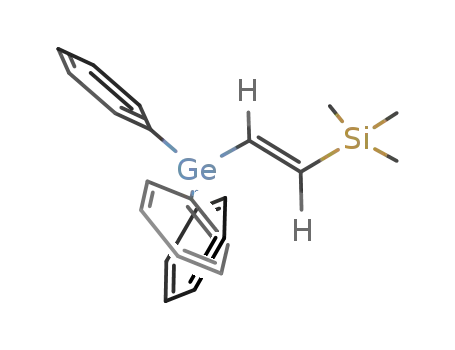 Molecular Structure of 114566-80-2 (Silane, trimethyl[2-(triphenylgermyl)ethenyl]-, (E)-)