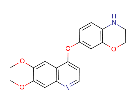 7-[(6,7-Dimethoxyquinolin-4-yl)oxy]-3,4-dihydro-2H-1,4-benzoxazine