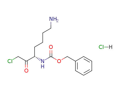 benzyl (7-amino-1-chloro-2-oxoheptan-3-yl)carbamate