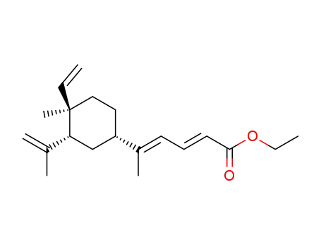 (2E,4E)-5-((1S,3R,4R)-3-Isopropenyl-4-methyl-4-vinyl-cyclohexyl)-hexa-2,4-dienoic acid ethyl ester