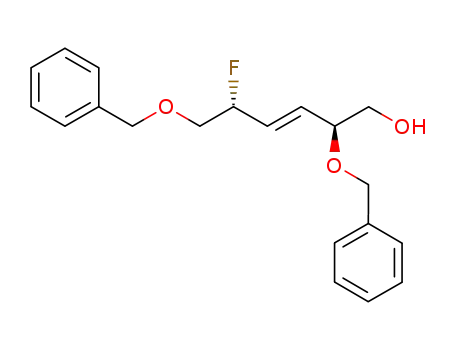 (2S,3E,5R)-2,6-bis(benzyloxy)-5-fluorohex-3-en-1-ol