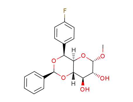 (2R,4S,4aR,6S,7R,8R,8aS)-4-(4-fluorophenyl)-6-methoxy-2-phenylhexahydropyrano[3,2-d][1,3]dioxine-7,8-diol