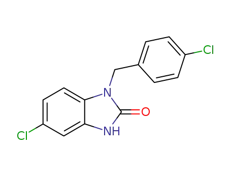 1-(p-chlorophenylmethyl)-5-chloro-2(1H)-benzimidazolone