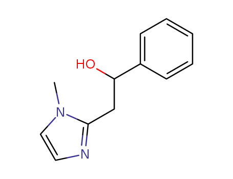 1-phenyl-2-(1-methyl-2-imidazolyl)ethanol