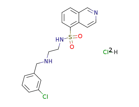 Isoquinoline-5-sulfonic acid [2-(3-chloro-benzylamino)-ethyl]-amide; hydrochloride