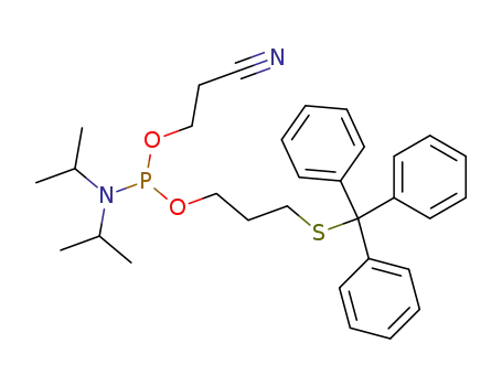 (S-trityl-3-thiopropyl)(2-cyanoethyl)diisopropylaminophophoramidite