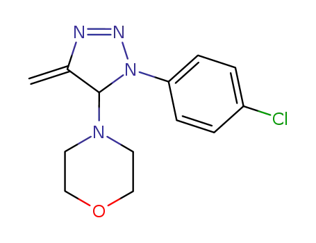 Morpholine,
4-[1-(4-chlorophenyl)-4,5-dihydro-4-methylene-1H-1,2,3-triazol-5-yl]-