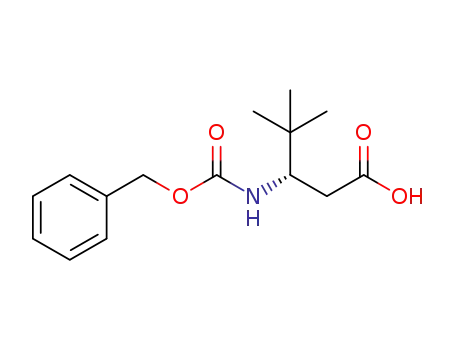 Pentanoic acid, 4,4-diMethyl-3-[[(phenylMethoxy)carbonyl]aMino]-, (3S)-