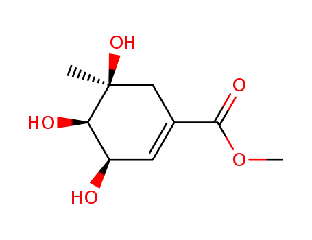(3R,4R,5S)-3,4,5-Trihydroxy-5-methyl-cyclohex-1-enecarboxylic acid methyl ester