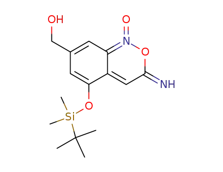[5-(tert-Butyl-dimethyl-silanyloxy)-3-imino-1-oxy-3H-benzo[c][1,2]oxazin-7-yl]-methanol