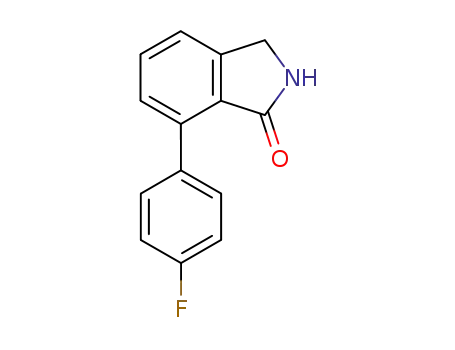 1H-Isoindol-1-one, 7-(4-fluorophenyl)-2,3-dihydro-