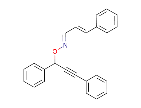 (1E,2E)-cinnamaldehyde O-(1,3-diphenylprop-2-yn-1-yl)oxime