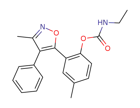 Ethyl-carbamic acid 4-methyl-2-(3-methyl-4-phenyl-isoxazol-5-yl)-phenyl ester