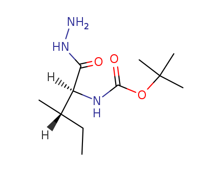tert-Butyl [(1S)-1-(hydrazinocarbonyl)-2-methylbutyl]carbamate