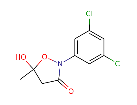 3-Isoxazolidinone, 2-(3,5-dichlorophenyl)-5-hydroxy-5-methyl-