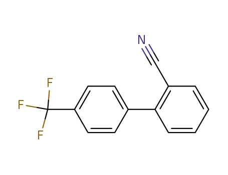 Molecular Structure of 91748-21-9 (4'-TRIFLUOROMETHYL-BIPHENYL-2-CARBONITRILE)