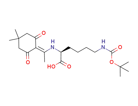 Molecular Structure of 1272754-98-9 (N-alpha-(4-4-Dimethyl-2,6-dioxocyclohex-1-ylidene)ethyl-N-epsilon-allyloxycarbonyl-D-lysine dicyclohexylamine)