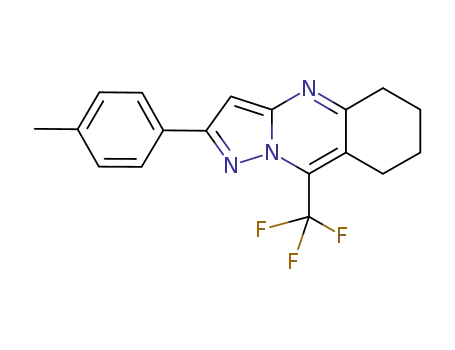 2-(4-methylphenyl)-9-(trifluoromethyl)-5,6,7,8-tetrahydropyrazolo[5,1-b]quinazoline