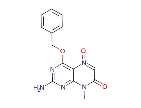 2-amino-4-(benzyloxy)-8-methylpteridin-7(8H)-one 5-oxide