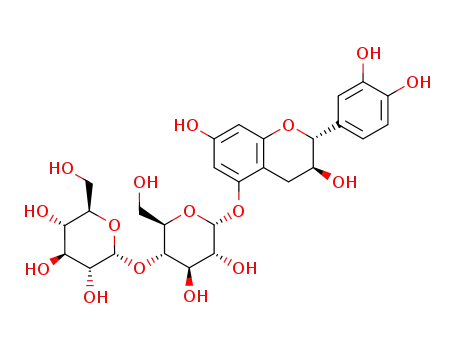5-O-(4-O-α-D-glucopyranosyl-α-D-glucopyranosyl)-(+)-catechin