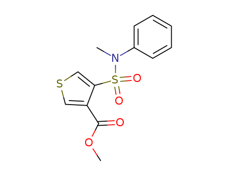 methyl 4-[methyl(phenyl)sulfamoyl]thiophene-3-carboxylate