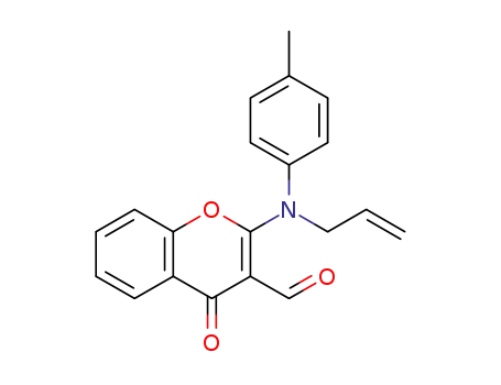 [N-(4-methylphenyl)-N-(prop-2-enyl)]amino-4-oxo-4H-1-benzopyran-3-carboxaldehyde