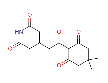 4-[2-(4,4-dimethyl-2,6-dioxo-cyclohexyl)-2-oxo-ethyl]-piperidine-2,6-dione