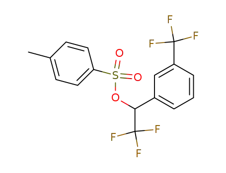 Toluene-4-sulfonic acid 2,2,2-trifluoro-1-(3-trifluoromethyl-phenyl)-ethyl ester