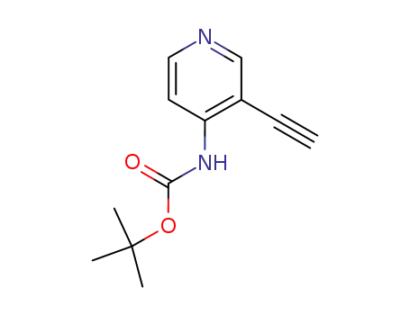 Carbamic acid, (3-ethynyl-4-pyridinyl)-, 1,1-dimethylethyl ester (9CI)