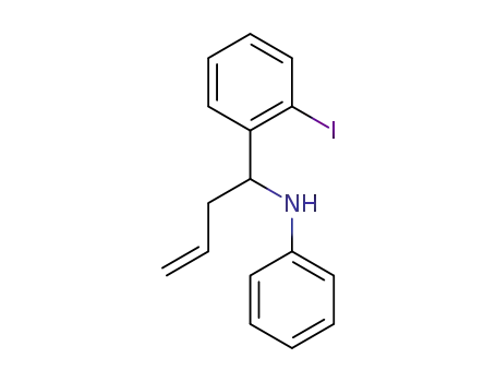 1-(2-iodophenyl)-N-phenyl-3-butenylamine