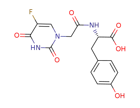 (S)-2-(2-(5-fluoro-2,4-dioxo-3,4-dihydropyrimidin-1(2H)-yl)acetamido)-3-(4-hydroxyphenyl)propanoic acid