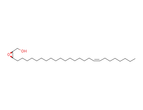 Molecular Structure of 159627-77-7 ((2S,3R,20Z)-2,3-epoxy-20-octacosen-1-ol)